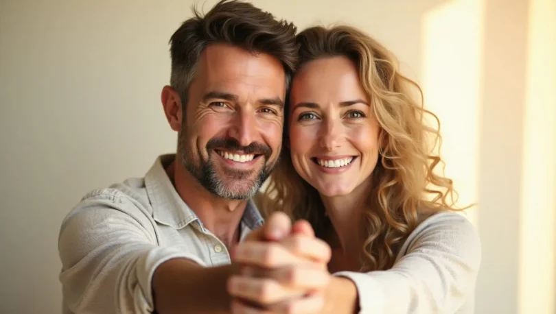 Couple holding hands, symbolizing mutual love and respect for marriage