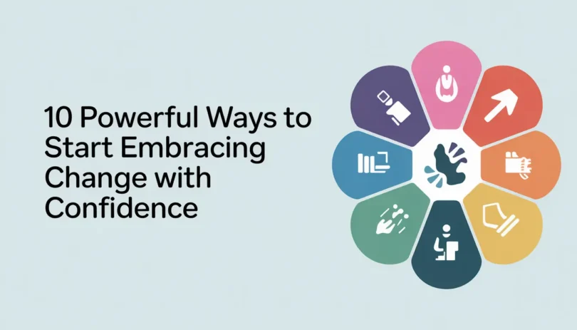 Person standing at a crossroads looking toward a bright horizon symbolizing embracing change and personal growth.