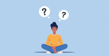 Person practicing mindfulness and reflection, representing how to develop a wise mindset in everyday life through calm thinking and emotional balance.